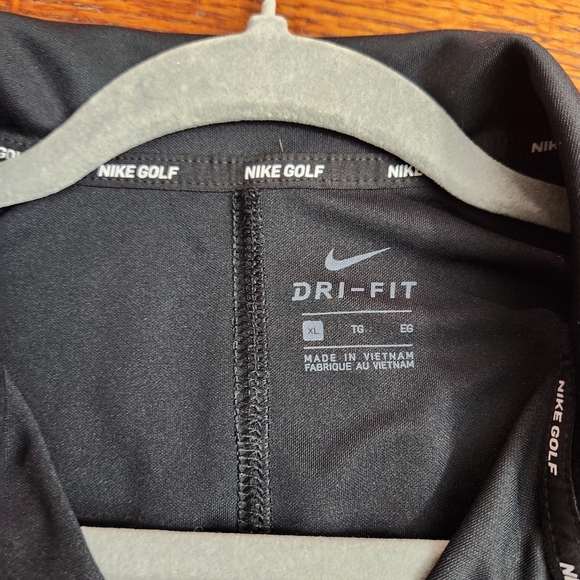 Nike Golf Women’s Black Tank Top Polo Shirt Size XL EUC dri fit - Picture 5 of 9